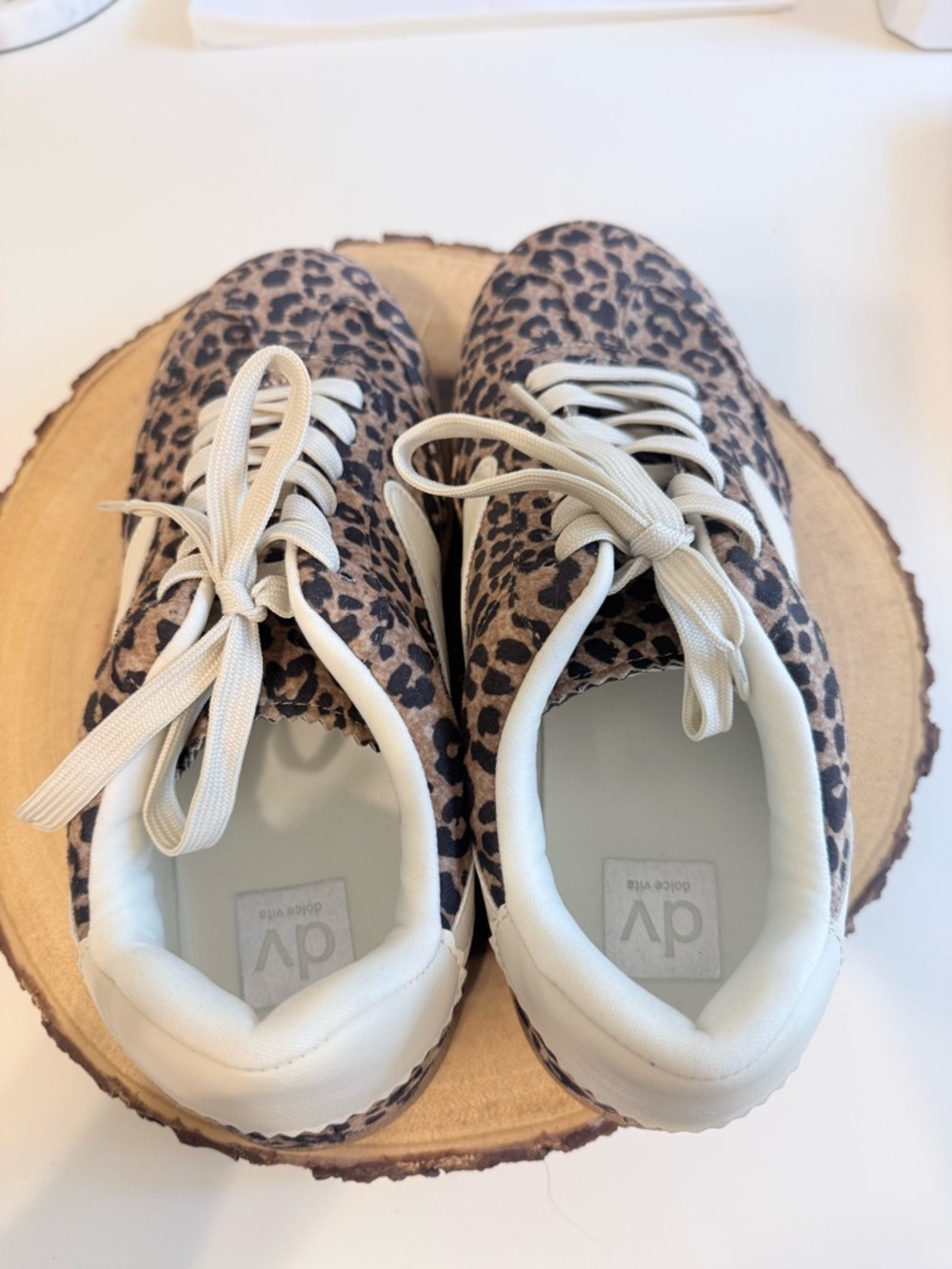 Dolce Vita Leopard Print Sneakers - Picture 8 of 13
